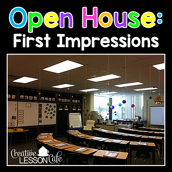 Creative Lesson Cafe Open House Ideas for Teachers Weekend Warriors