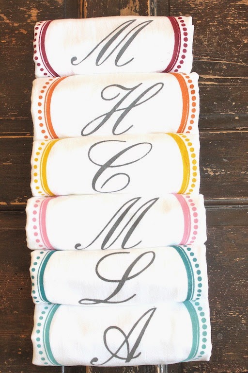 Monogrammed Towels Towels