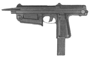 PM-63 RAK Submachine Gun