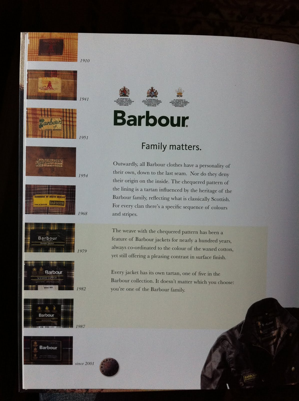 Thornproof: Barbour Family Matters