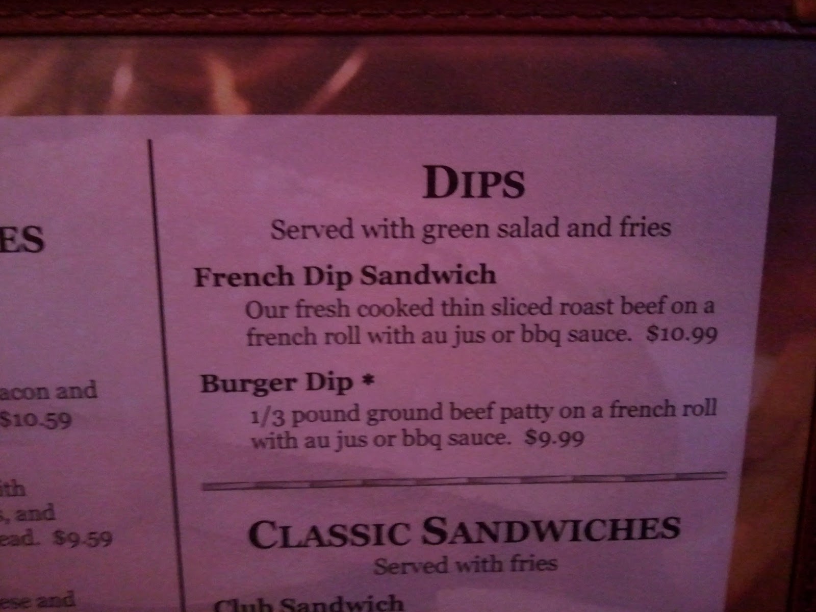 French Dip Reviews 3 of 5 DeliciScore™ (Good) Awarded to The Pumphouse