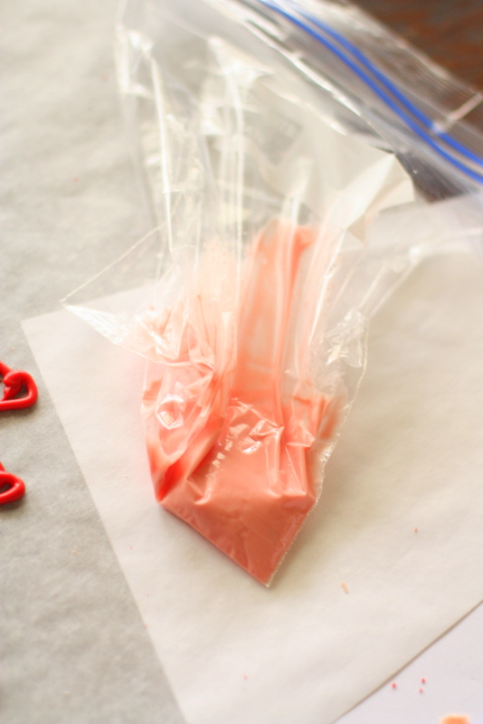 Half Baked DIY chocolate heart decorations