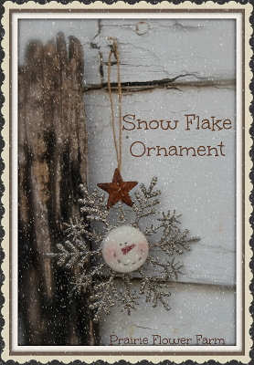 Snowflake Ornament for sale year round