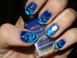 Goth Bat Stamping Barry M