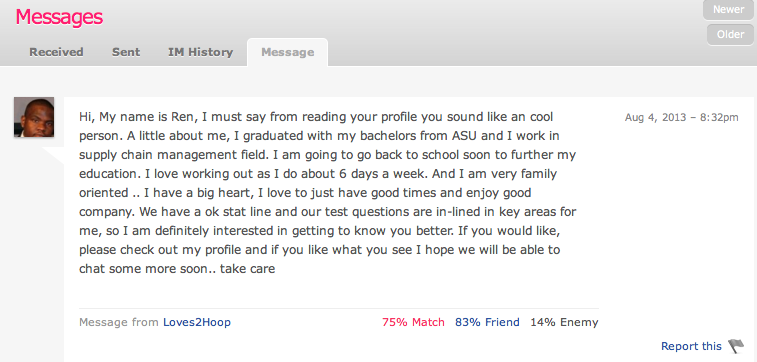 Good Example Of Online Dating Profile Good Example Of Online Dating Profile