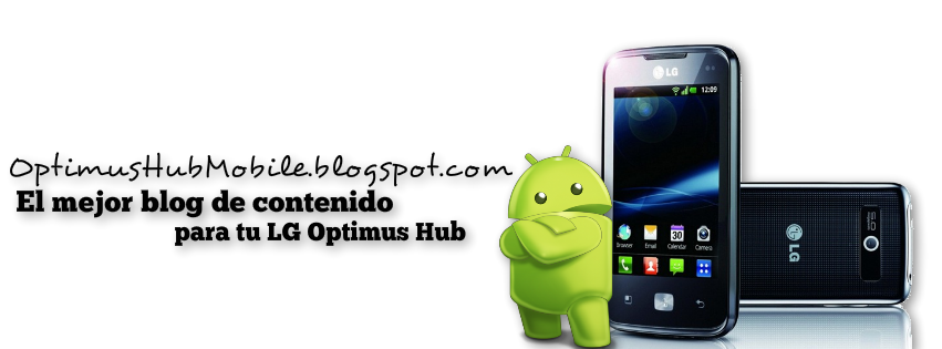 LG Optimus Hub | Todo en un Blog.