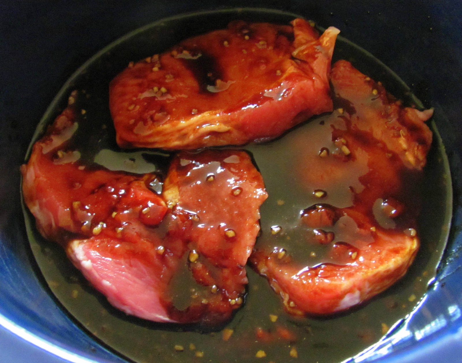 Foodie Patoodie! What's for Dinner? Slow Cooker Asian Pork Chops