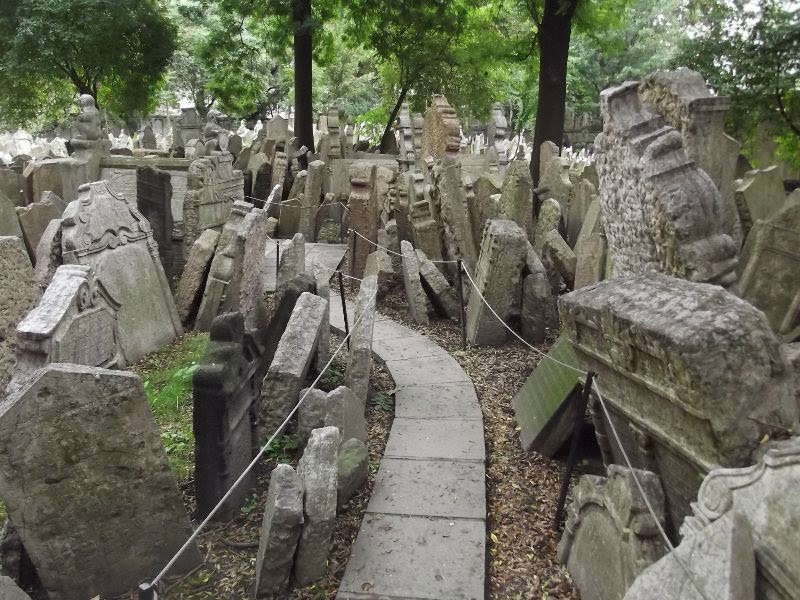 Imagen del Cementerio Judío de Praga