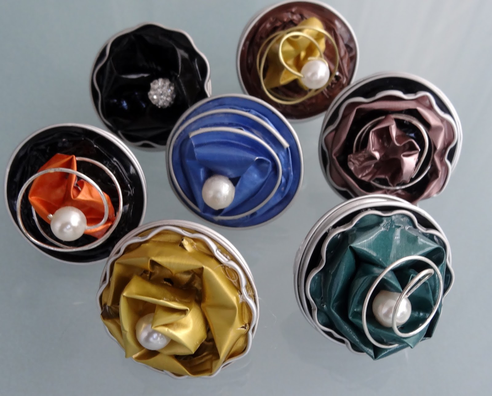 creative swiss world Nespresso capsules art