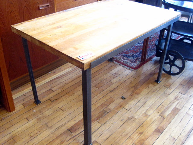 Butcher Block Desk