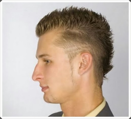 Gaya Rambut Pendek Mohawk Kuora B