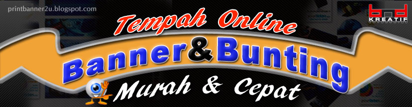 Tempah Banner & Bunting Online