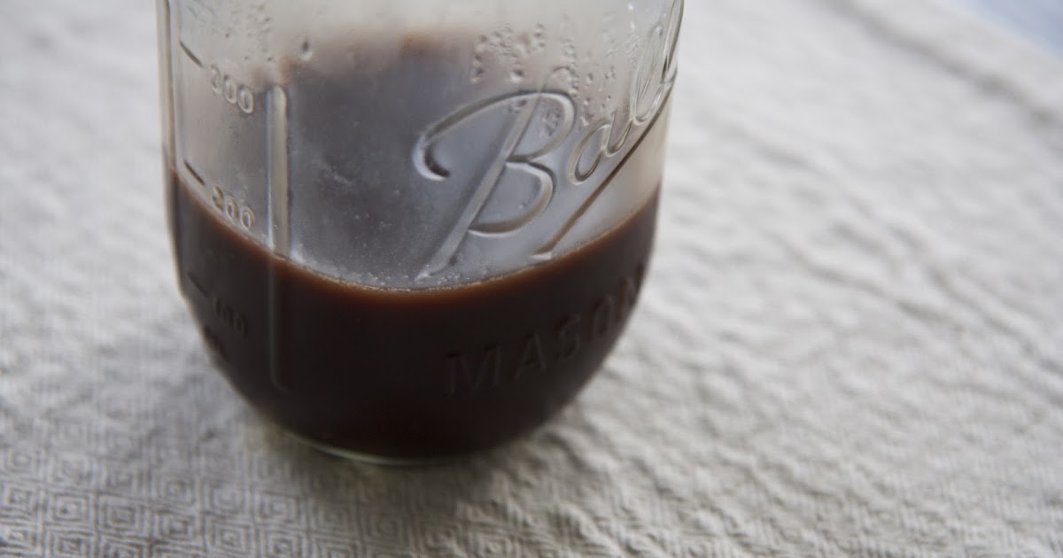 and she cooks too! chocolate simple syrup