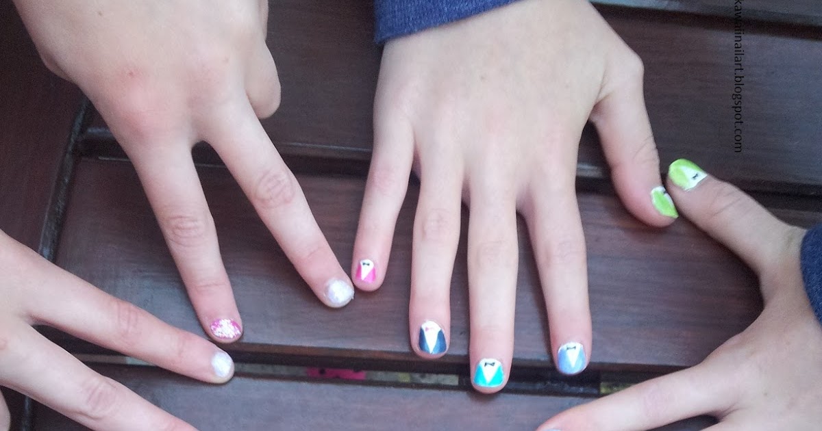 Kawaii Nail Art Glamping Nail Art Party