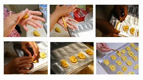 Proses Cara Membuat Kue Krakeling