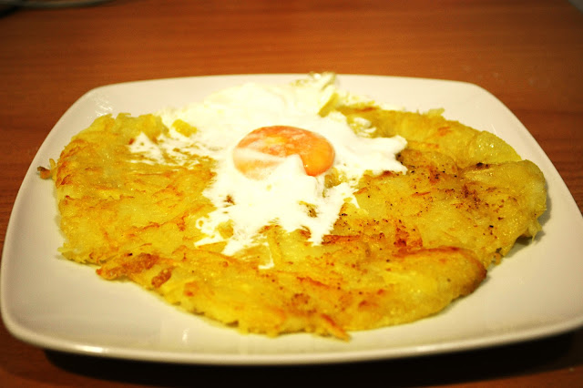 Tortitas De Patatas Con Huevo
