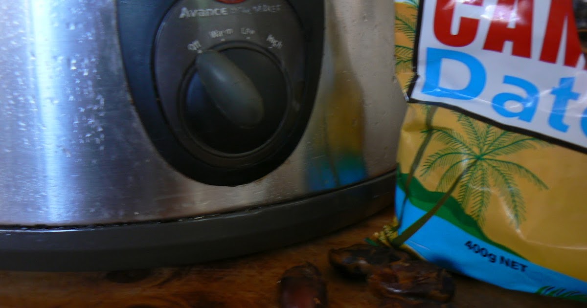 sortedlife Slow Cooker Sticky Date Pudding