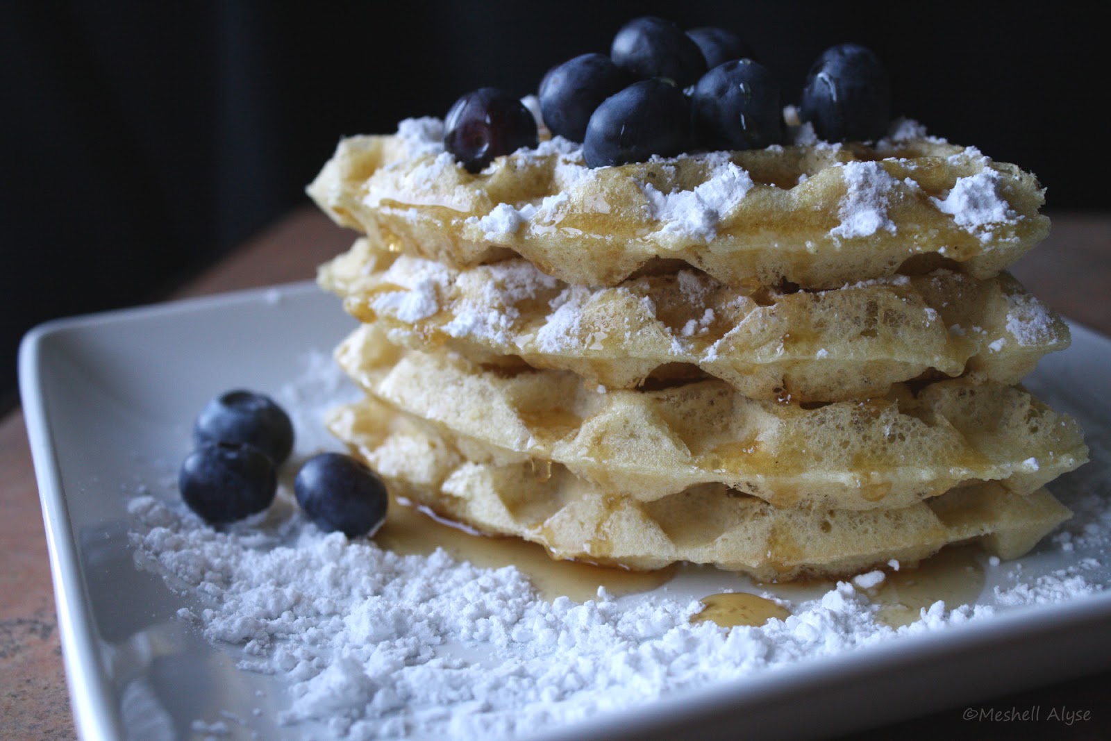 Adaptive Cooking Millet Rice Flour Waffles Gluten and Dairy Free