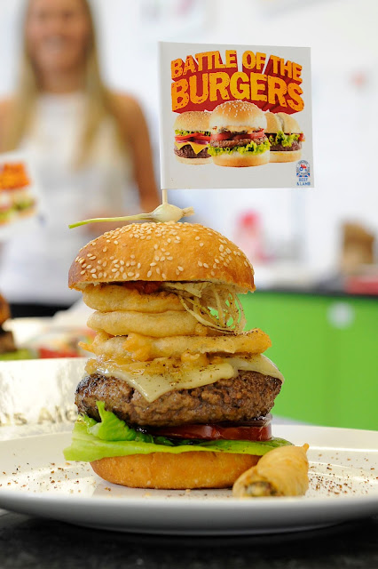 Incredible 5-onion Burger - Battle of the Burgers 2013