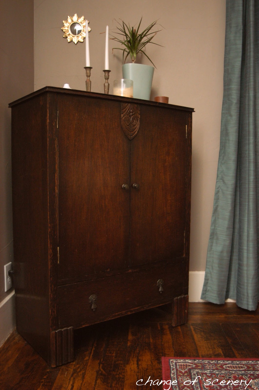 Change Of Scenery New Use For A China Cabinet