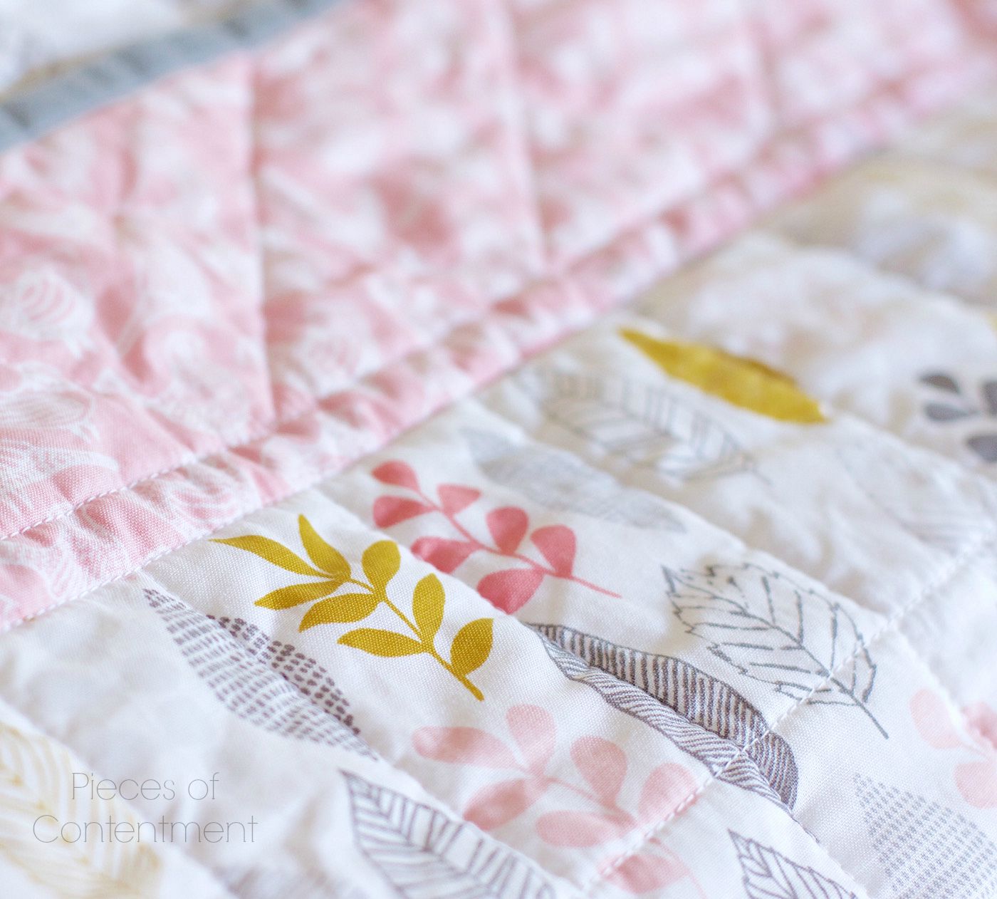 Pieces of Contentment SIMPLY MINI Organic Quilts