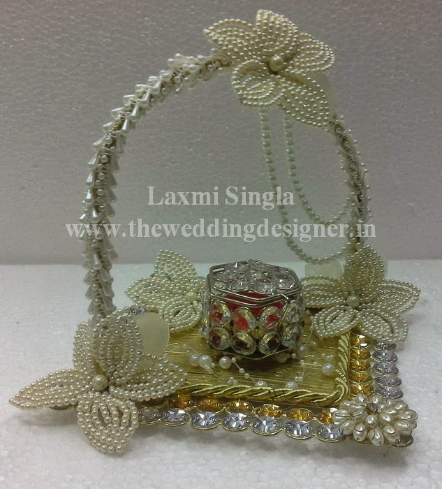 Designer Wedding Ring Ceremony Trays