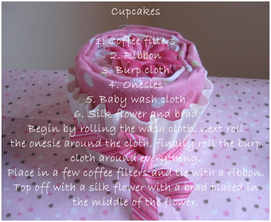 Thrifty Parsonage Living BABY SHOWER COFFEE FILTER