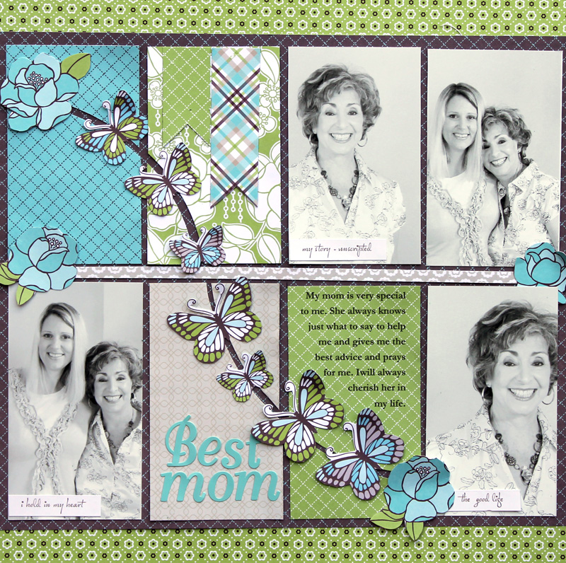 Ideas for Scrapbookers Designer Showcase Listen to Your Mother