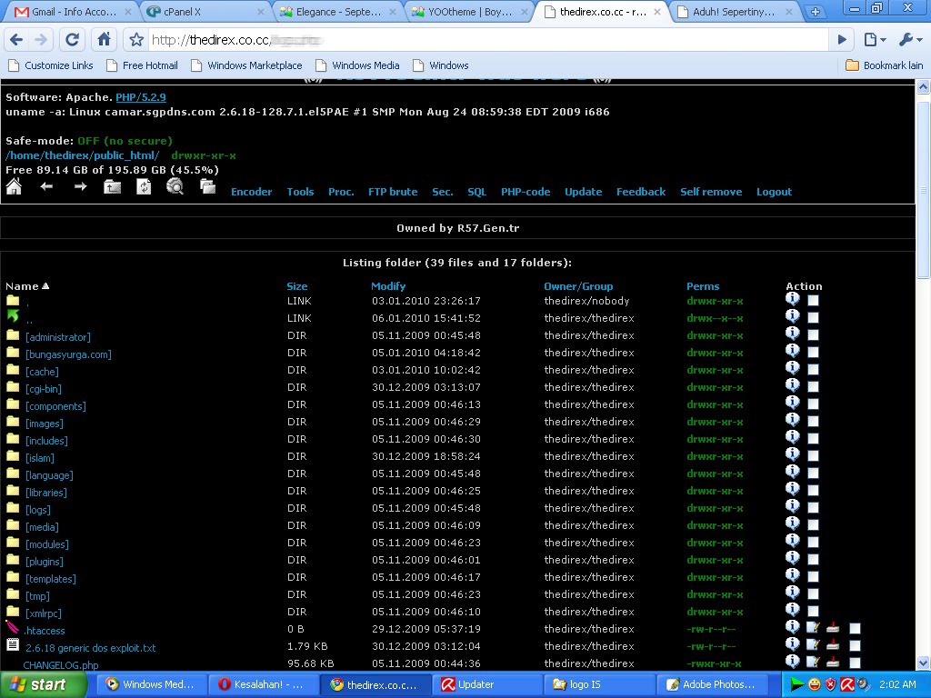 hacking code