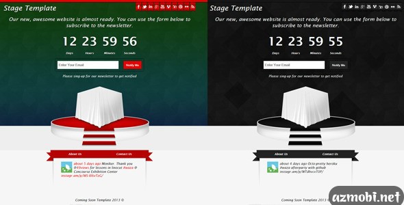 Stage - Responsive Coming Soon Template