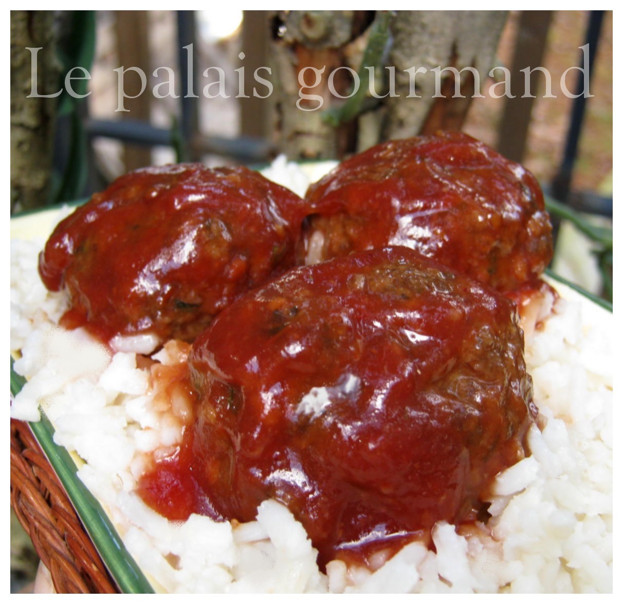 Le palais gourmand Boulettes aux canneberges