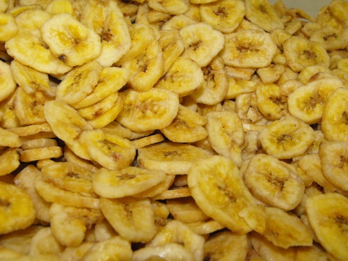 Banana Chips Making