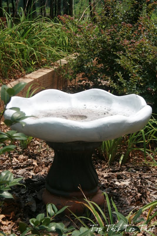 Birdbath Makeover Tutorial Dream House Experience