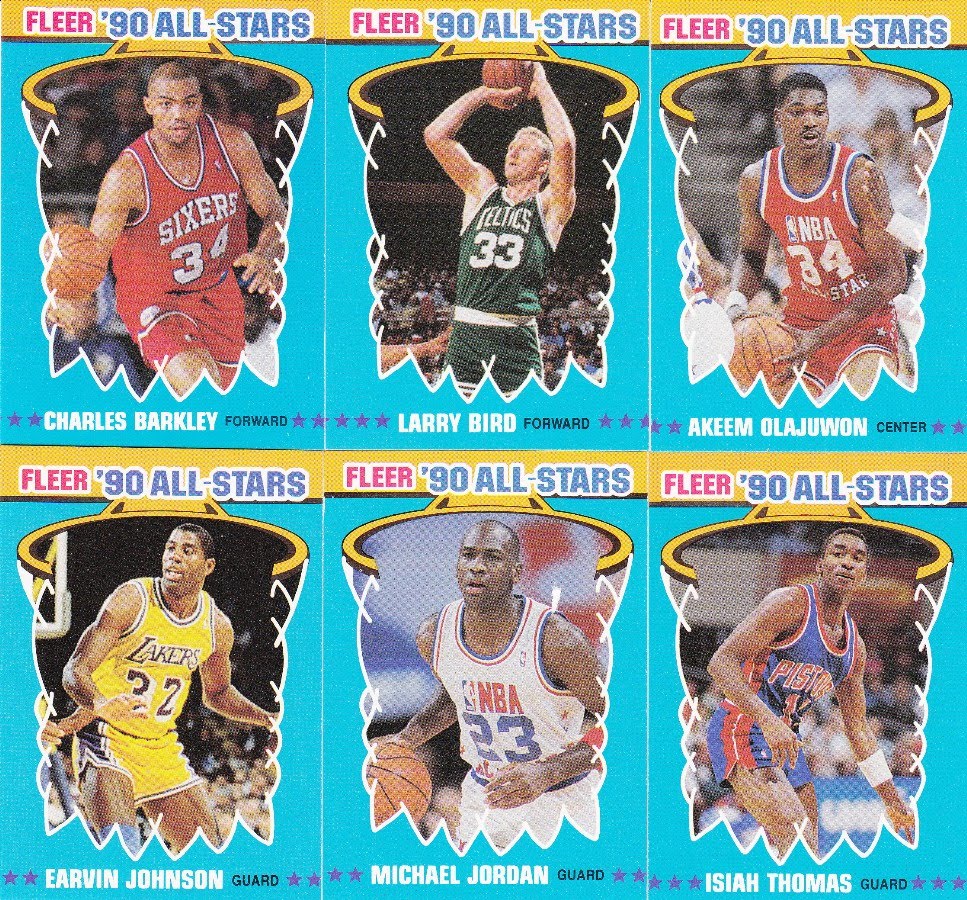 90-91 Hoops All-Star - Michael Jordan Cards
