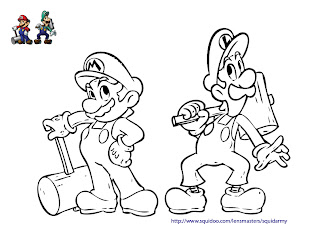 Mario Coloring Pages