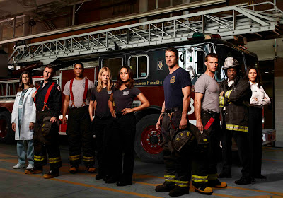 The cast of Chicago Fire