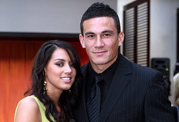 Sonny Bill Williams Rugby Player With His Girlfriend | All About Sports