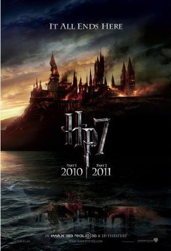 harry potter and the deathly hallows movie cover. harry potter and the deathly