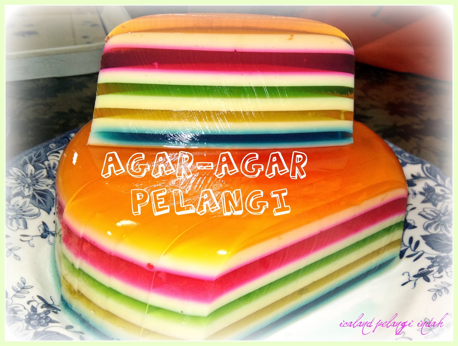 Resepi agar agar pelangi