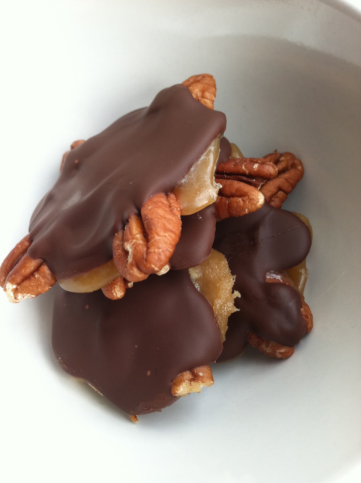 Quest for Delish Dark chocolate turtles