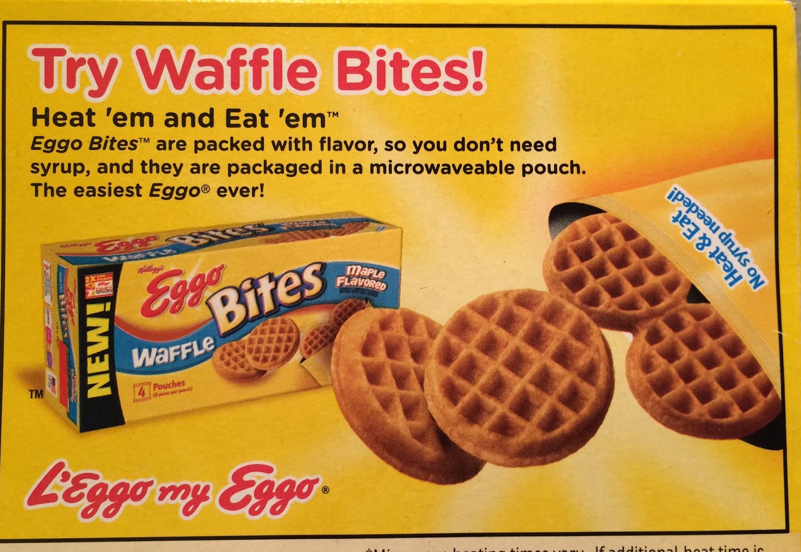 Eggo Bites French Toast Cinnamon / エッゴー バイツ フレンチトースト シナモン I'm Made of