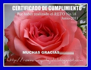 Certificado Reto N° 18-