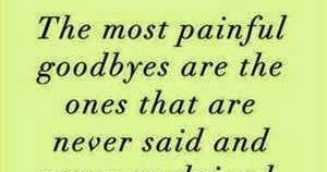 My Pinterest Love Quotes: Very painful goodbye!