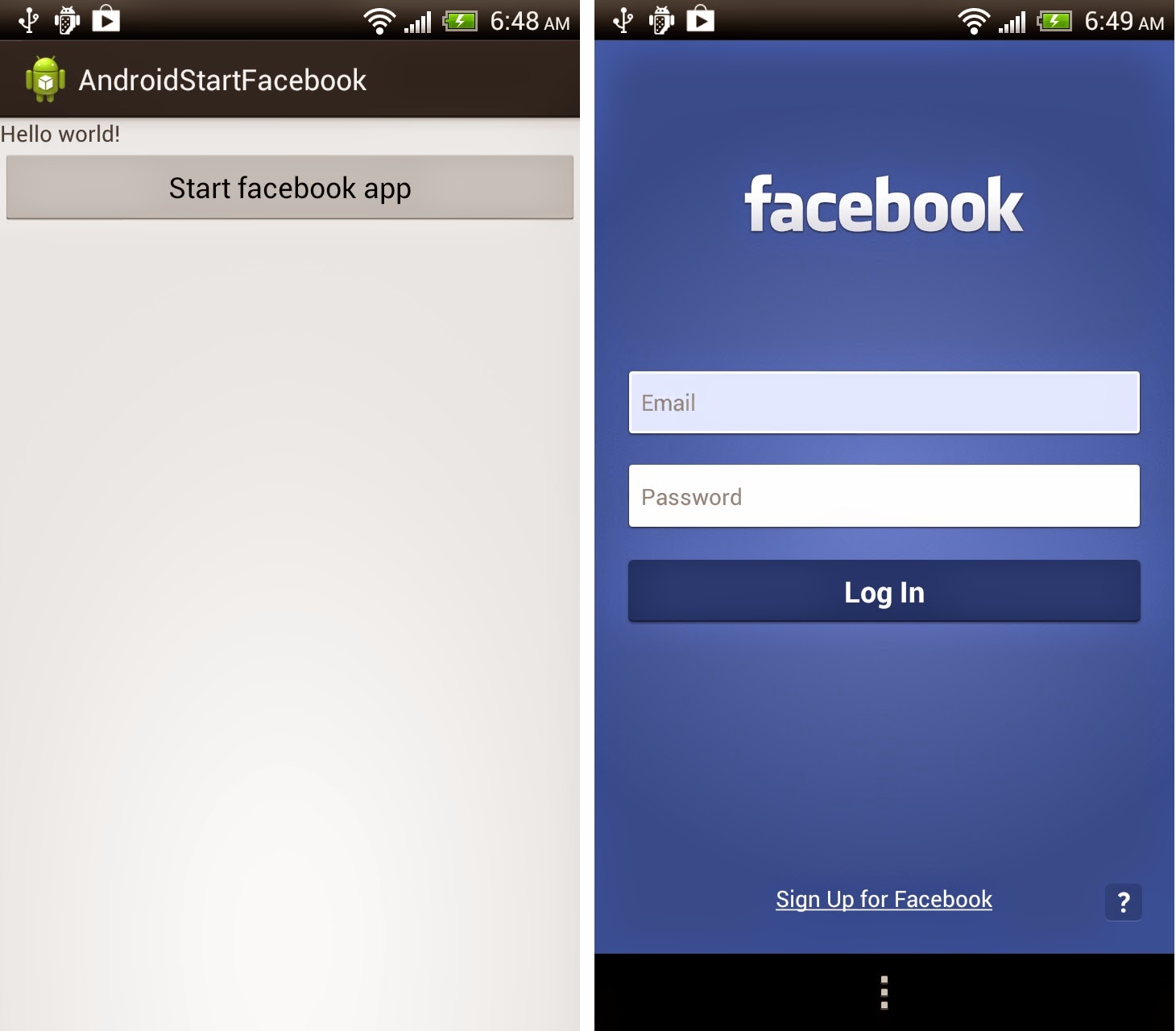 what is a facebook app installer