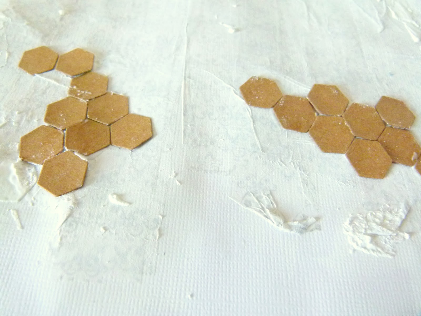 Mixed Media Tutorial How to make a textured background using tissue