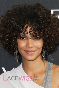 Halle Berry Remy Human Hair Wig