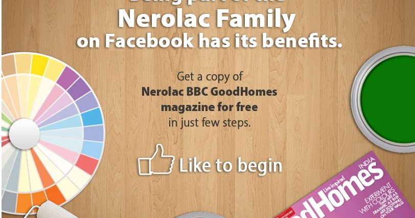 Free Nerolac BBC Good Homes Magazine
