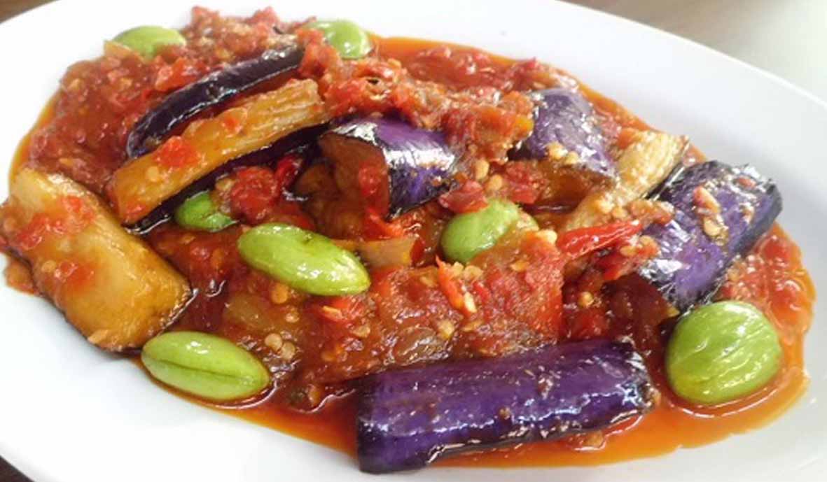 RESEP BALADO TERONG UNGU PETE