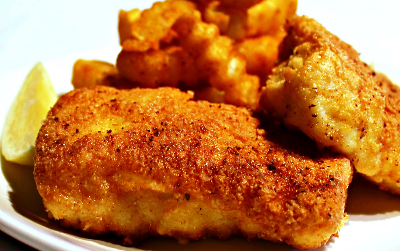 Sandra's Alaska Recipes MAX’S MARVELOUS HALIBUT N’ CHIPS with a DIPPING SAUCE