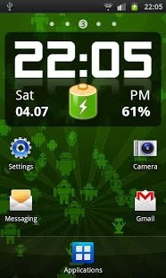 Androids! Live Wallpaper - screenshot